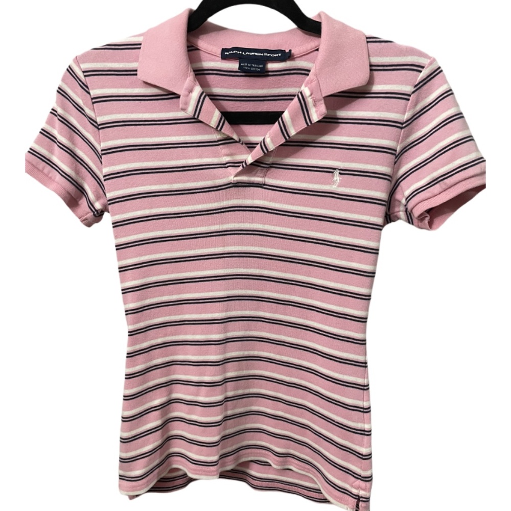 Striped Ralph Lauren Sport Polo